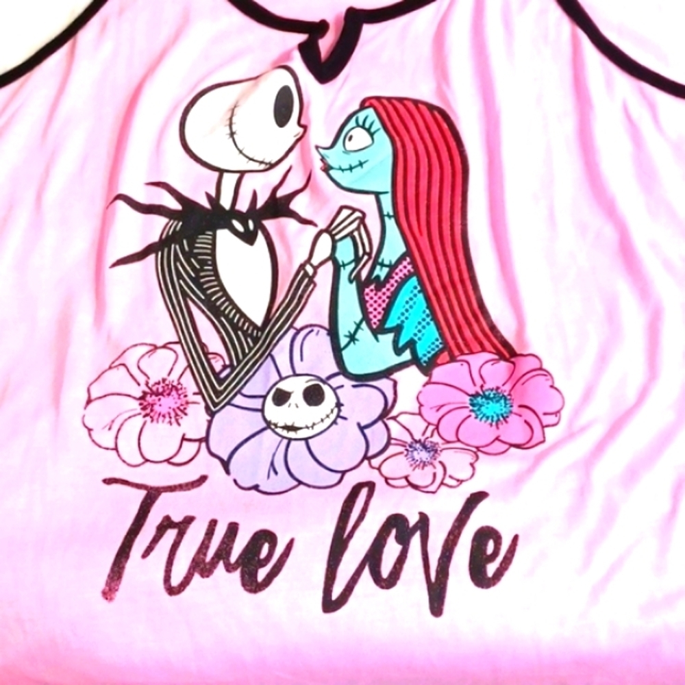 Womans Disney Burtons The NightMare Before Christmas Sleep Out Fit 3XL NWT - Picture 7 of 12